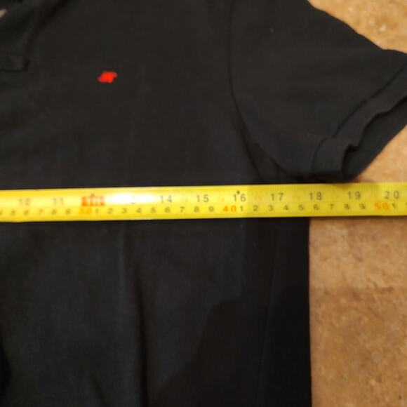 Jim Thompson Navy Polo Shirt Size M with Red Logo - Picture 5 of 7